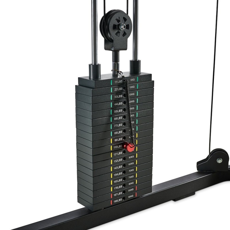 Keresztcsiga 600 series 90kg-os súlyblokkal
