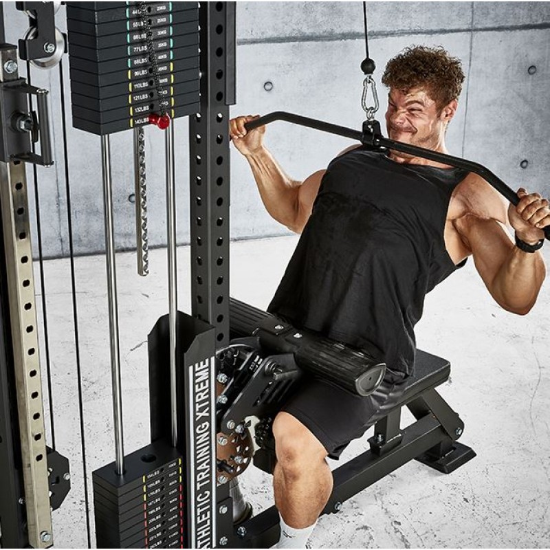 Trinity Tower 3 az 1-ben profi hátgép 135kg lapsúllyal