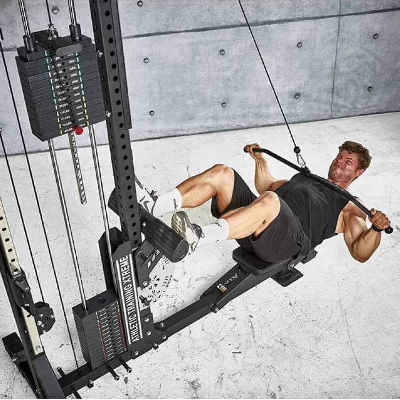 Trinity Tower 3 az 1-ben profi hátgép 135kg lapsúllyal