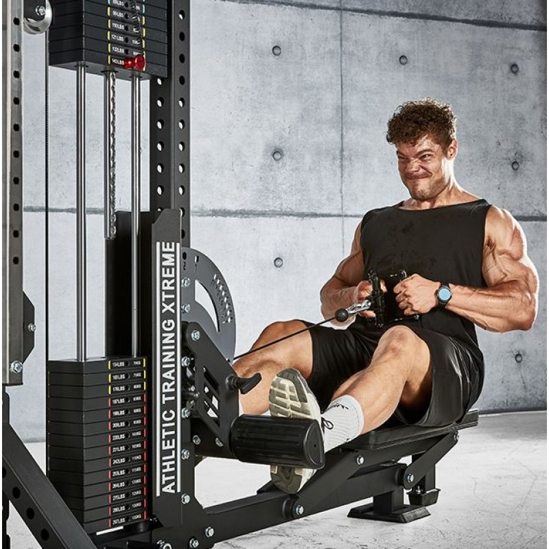 Trinity Tower 3 az 1-ben profi hátgép 135kg lapsúllyal