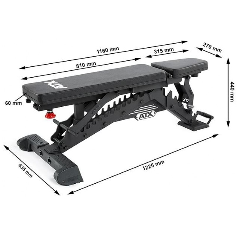 Warrior Bench széles állítható pad 2.0