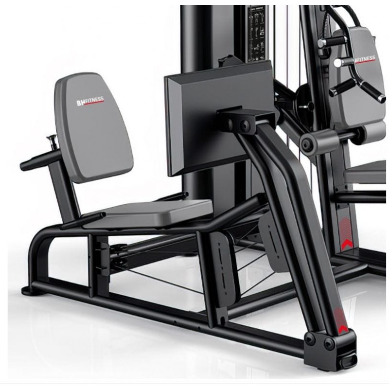 INDAR PRESS fél profi multifunkciós fitnesz center lábtolóval