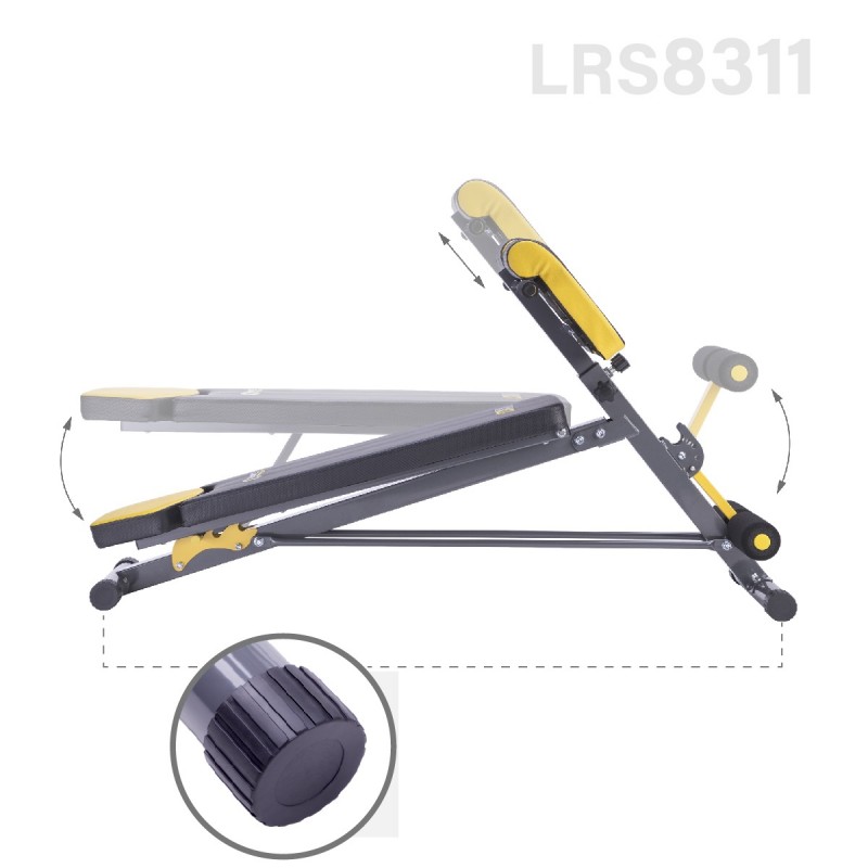 LSR8311 kombinált haspad és mélyhátizom edzőpad